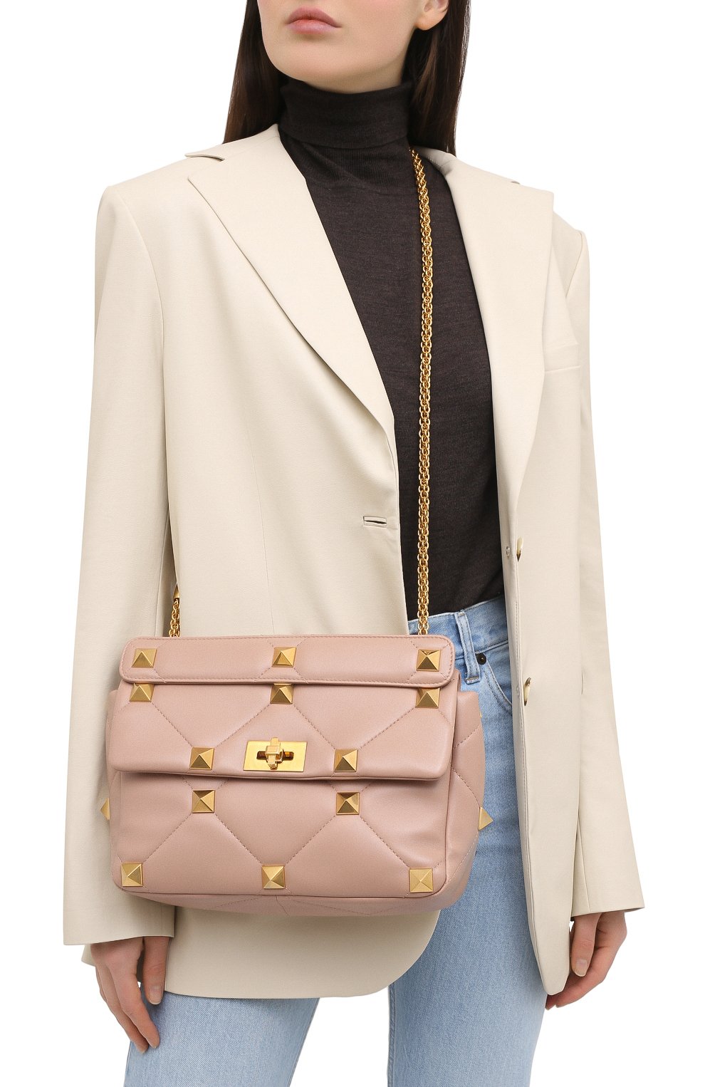 Сумка roman stud large VALENTINO, арт. VW2B0I60/BSF, фото 5