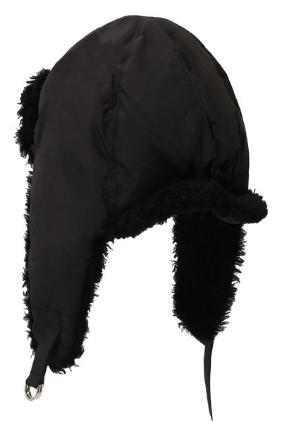 Шапка-ушанка с отделкой из овчины YVES SALOMON, арт. 24WAA001XXD0XW, фото 3