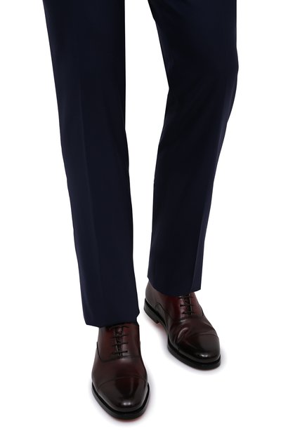 Кожаные оксфорды SANTONI, арт. MCCG17756SB3EVRTQ67, фото 3
