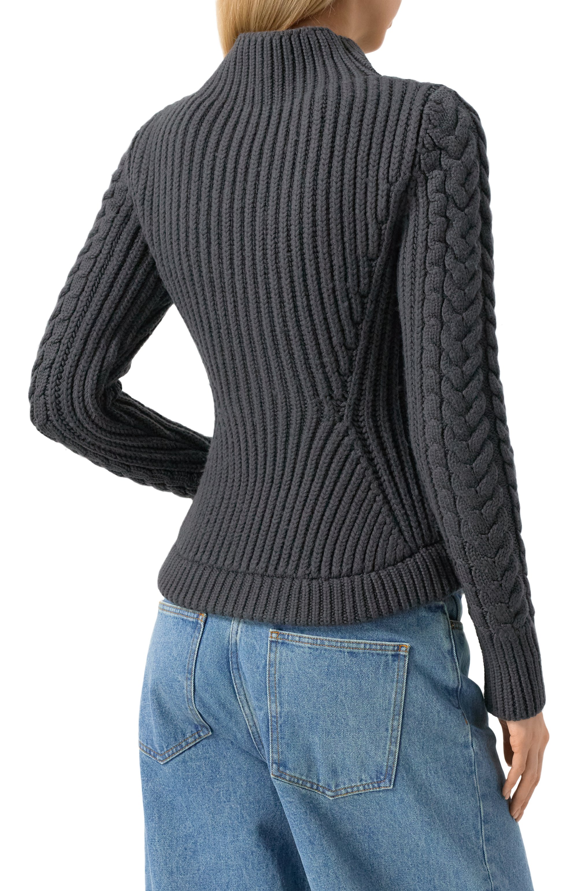 Свитер из шерсти и кашемира NINA RICCI, арт. 24AMPU005/ML0556, фото 4