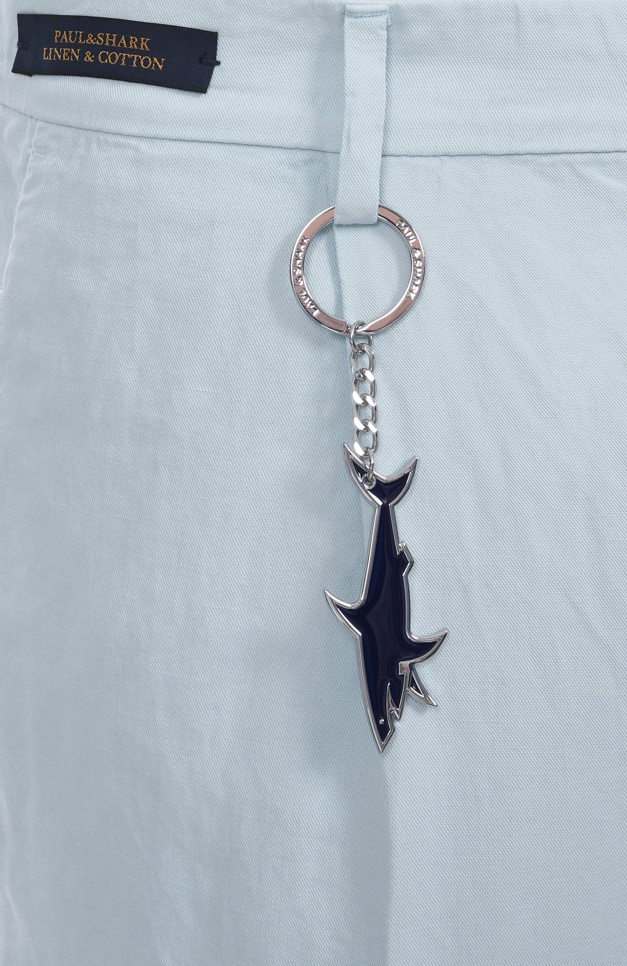 Шорты из хлопка и льна PAUL&SHARK, арт. 25414034, фото 6