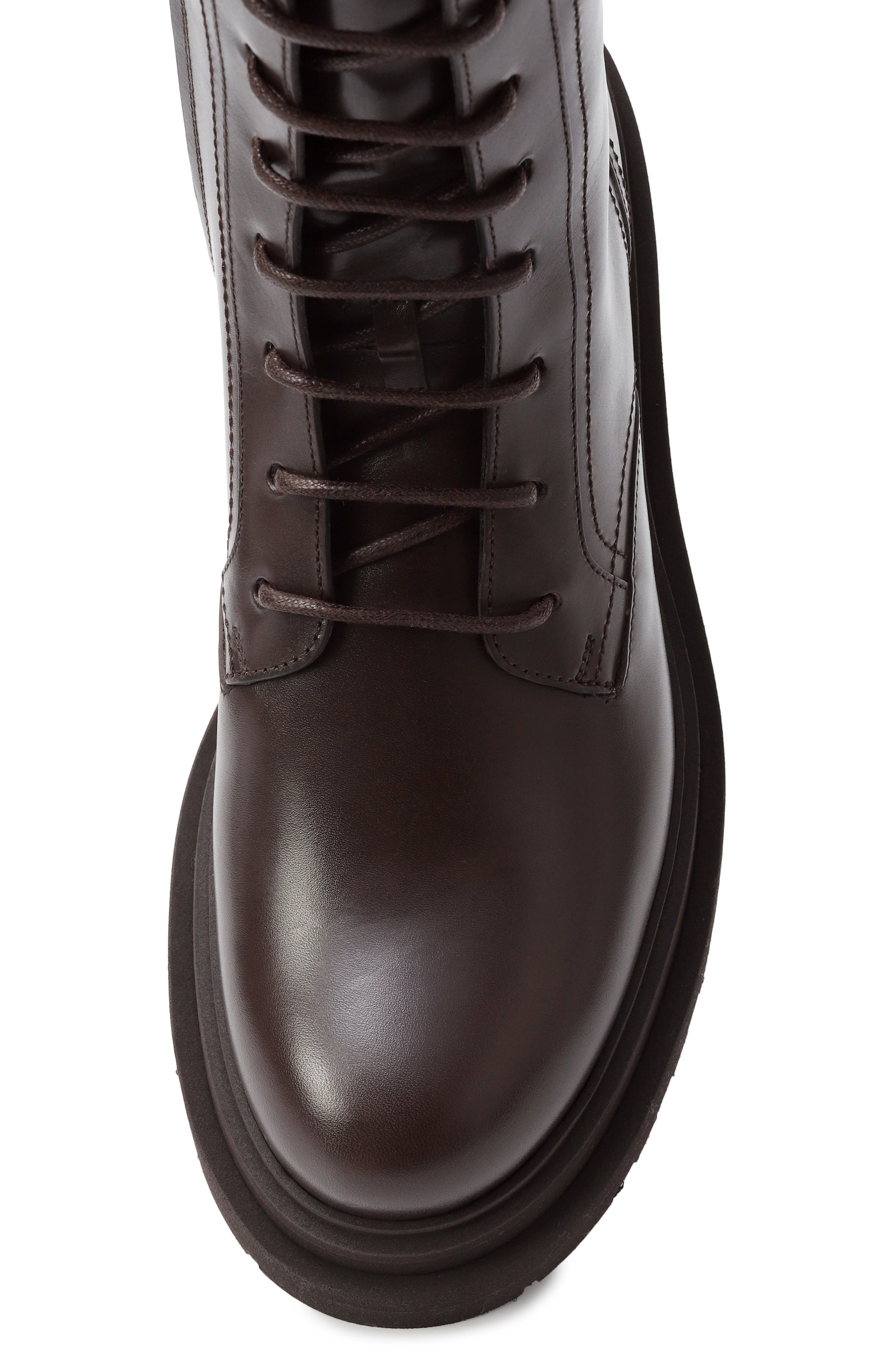 Кожаные ботинки BRUNELLO CUCINELLI, арт. MZ0LG3036P, фото 6