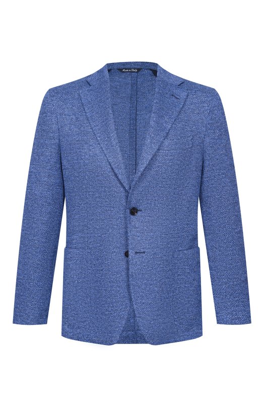 Льняной пиджак Andrea Campagna BIELLA/EE130 Синий BIELLA/EE130