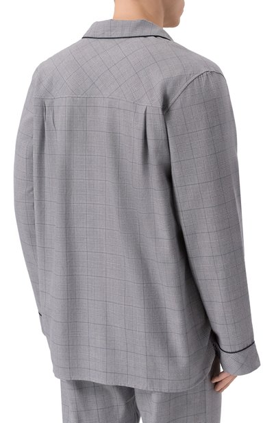 Пижама из хлопка и шерсти ZIMMERLI, арт. 4600-21001, фото 4