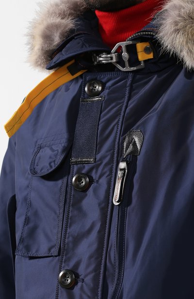 Пуховая парка kodiak с меховой отделкой PARAJUMPERS, арт. MA02/K0DIAK, фото 5