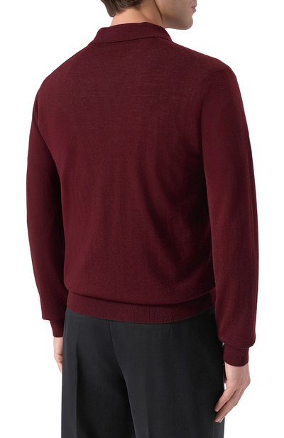 Шерстяное поло CORNELIANI, арт. 26M563-2625199, фото 4