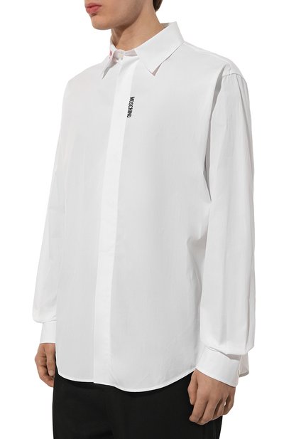 Хлопковая рубашка MOSCHINO, арт. A0201/5235, фото 3