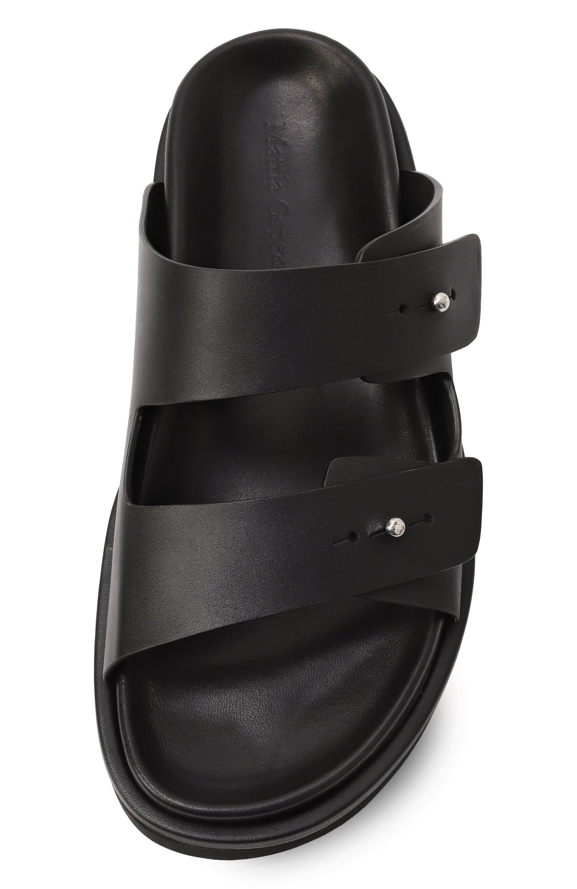 Кожаные шлепанцы MATTIA CAPEZZANI, арт. W456/VITELL0, фото 6