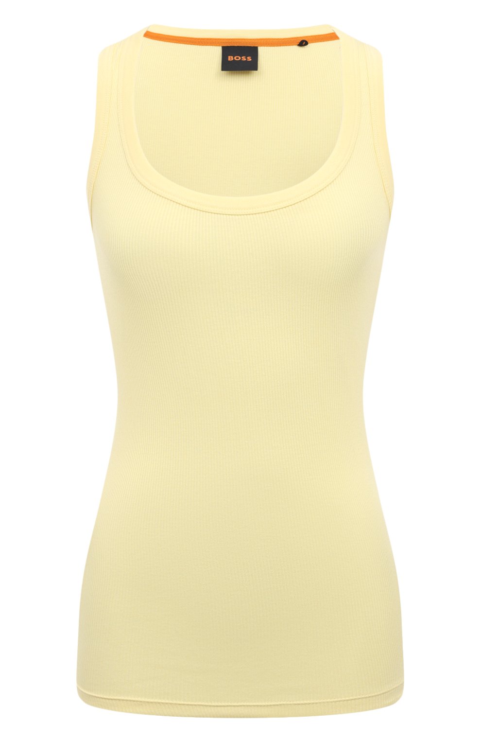 Хлопковая майка BOSS ORANGE, арт. 50504245, фото 1