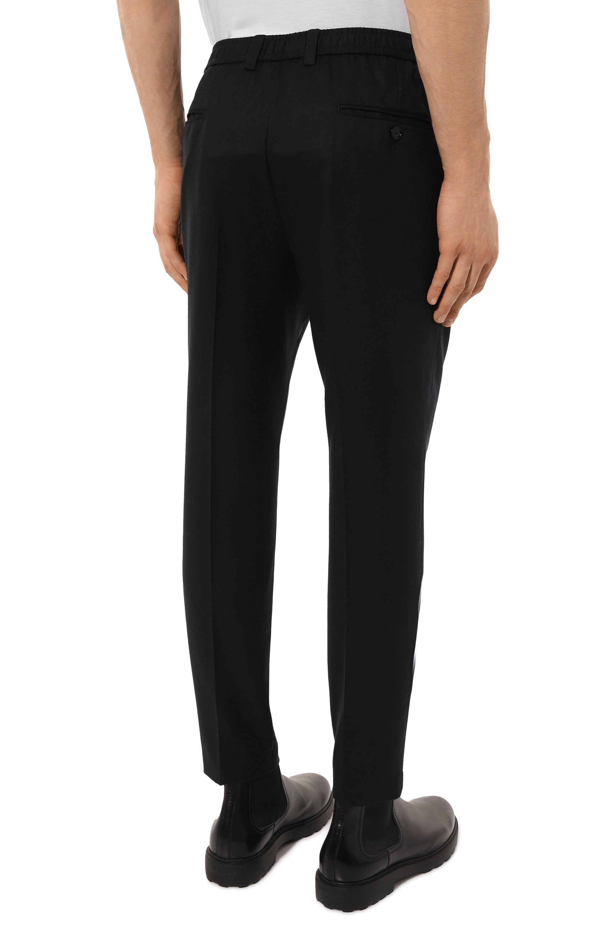 Шерстяные брюки DOLCE & GABBANA, арт. GW13ET/FU21Q, фото 4