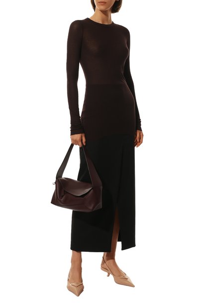 Лонгслив из вискозы и шелка RICK OWENS, арт. RP01B4202/RC, фото 2
