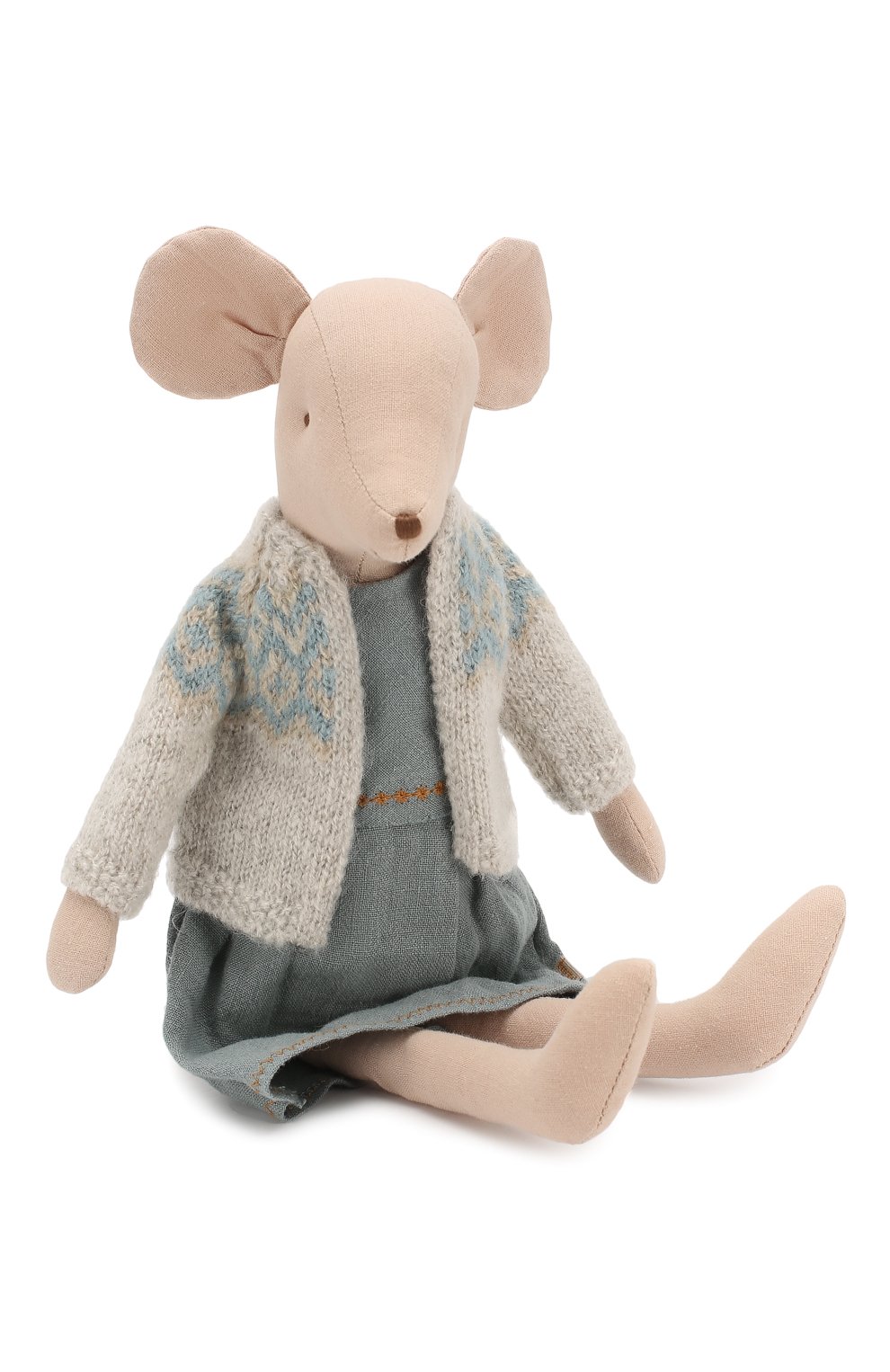 Игрушка мышка в зимнем наряде медиум MAILEG, арт. 16-9782-00, фото 2