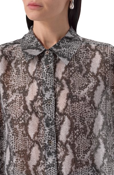 Блузка IRO серого цвета по цене 47500 руб., арт. WM18AL0UNE, фото 5 Блузка IRO, арт. WM18AL0UNE, фото 5