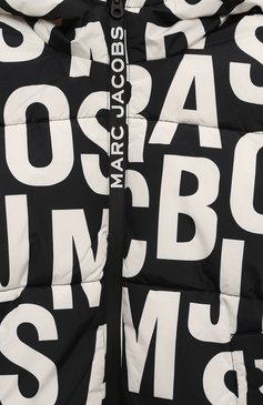 Детского куртка MARC JACOBS (THE) черно-белого цвета, арт. W60316 | Фото 3 (Материал внешний: Синтетический материал; Рукава: Длинные; Драгоценные камни: Проставлено; Материал сплава: Проставлено; Кросс-КТ: Демисезон, Утепленные; Ростовка одежда: 12 лет | 152 см, 3 года | 98 см, 5 лет | 110 см, 4 года | 104 см, 7 лет | 122 см, 9 лет | 134 см)