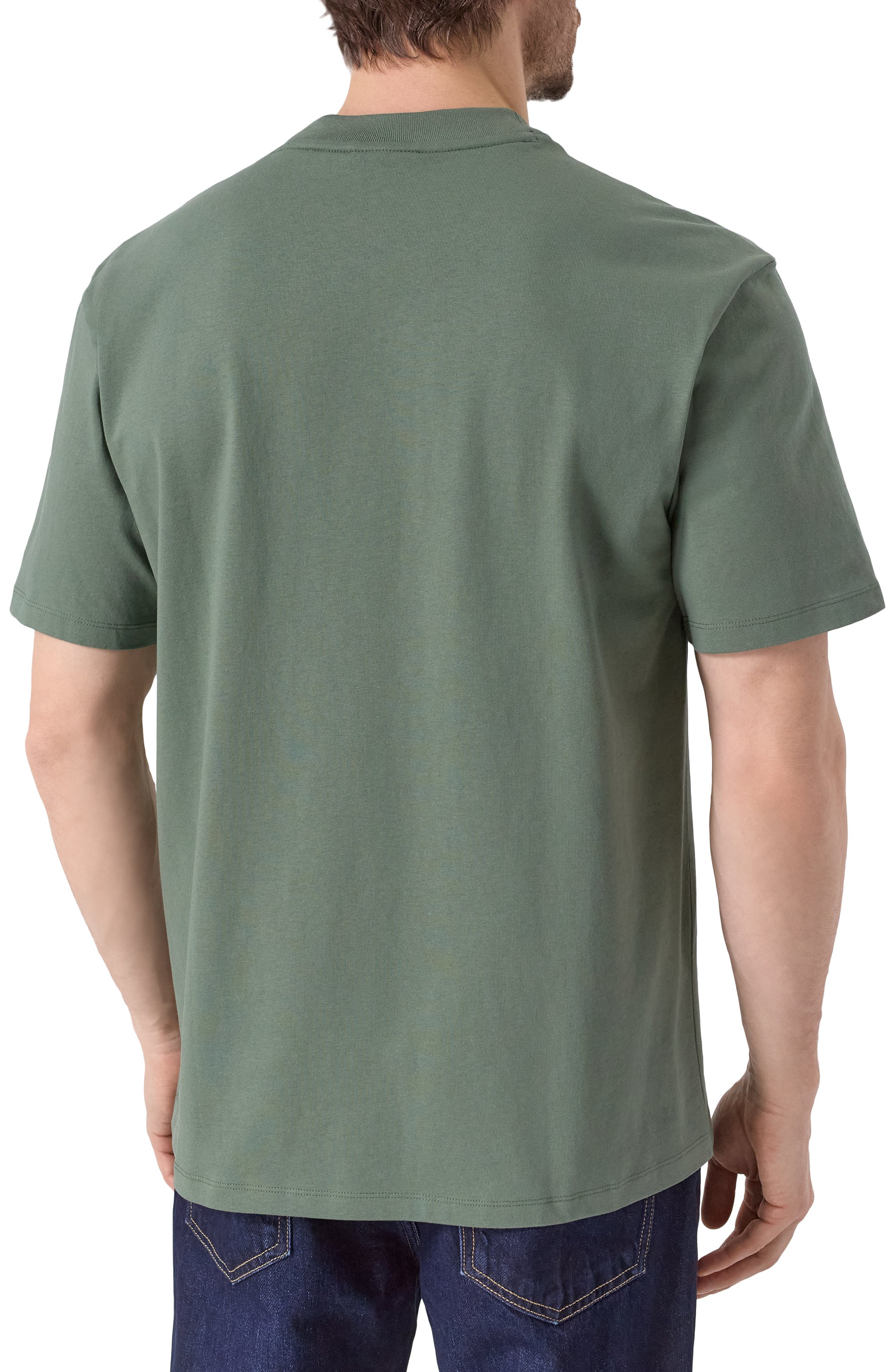 Хлопковая футболка HUGO, арт. 50488330, фото 4