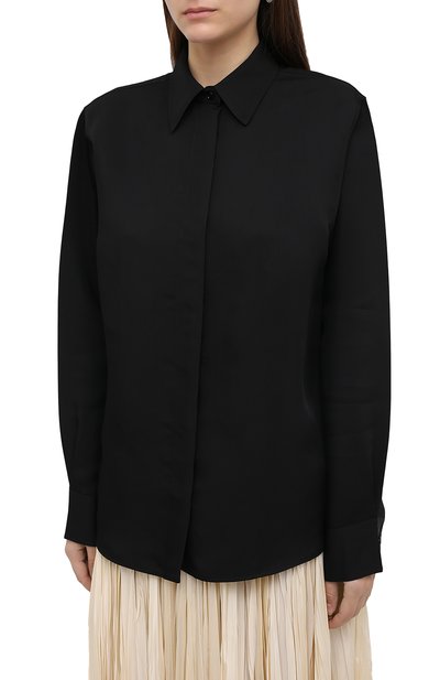 Рубашка из вискозы и шелка JIL SANDER, арт. JSWR605905-WR391900, фото 3