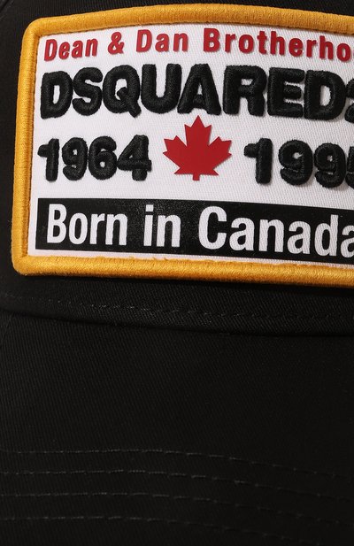 Хлопковая бейсболка DSQUARED2, арт. BCM0552 05C00001, фото 4