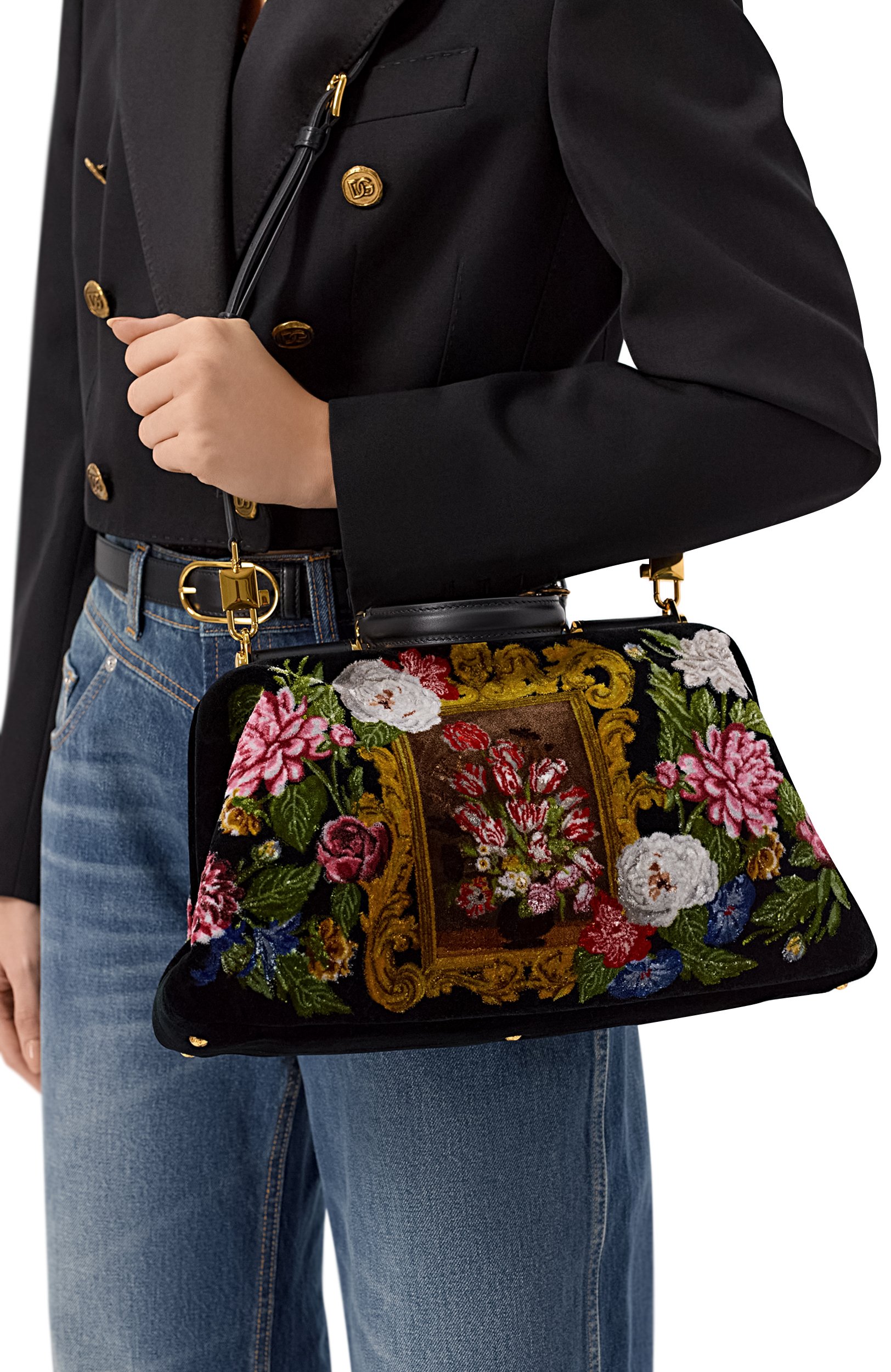 Сумка grandma large DOLCE & GABBANA коричневого цвета по цене 995000 руб., арт. BB7992/B3T59, фото 2 Сумка grandma large DOLCE & GABBANA, арт. BB7992/B3T59, фото 2