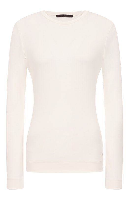 Лонгслив из лиоцелла Windsor 52 DT306 10019878/30047126 Кремовый 52 DT306 10019878/30047126