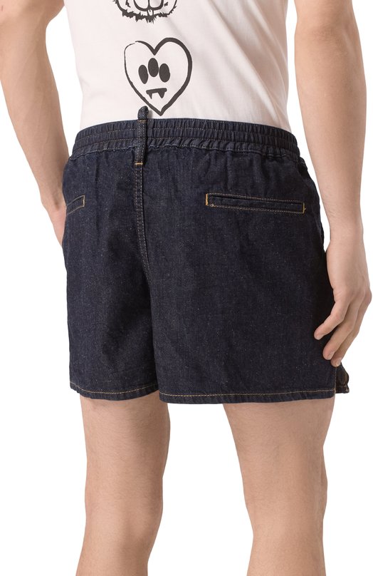 Джинсовые шорты Dsquared2 S78MU0071/S30825 Синий  S78MU0071/S30825 Фото 4