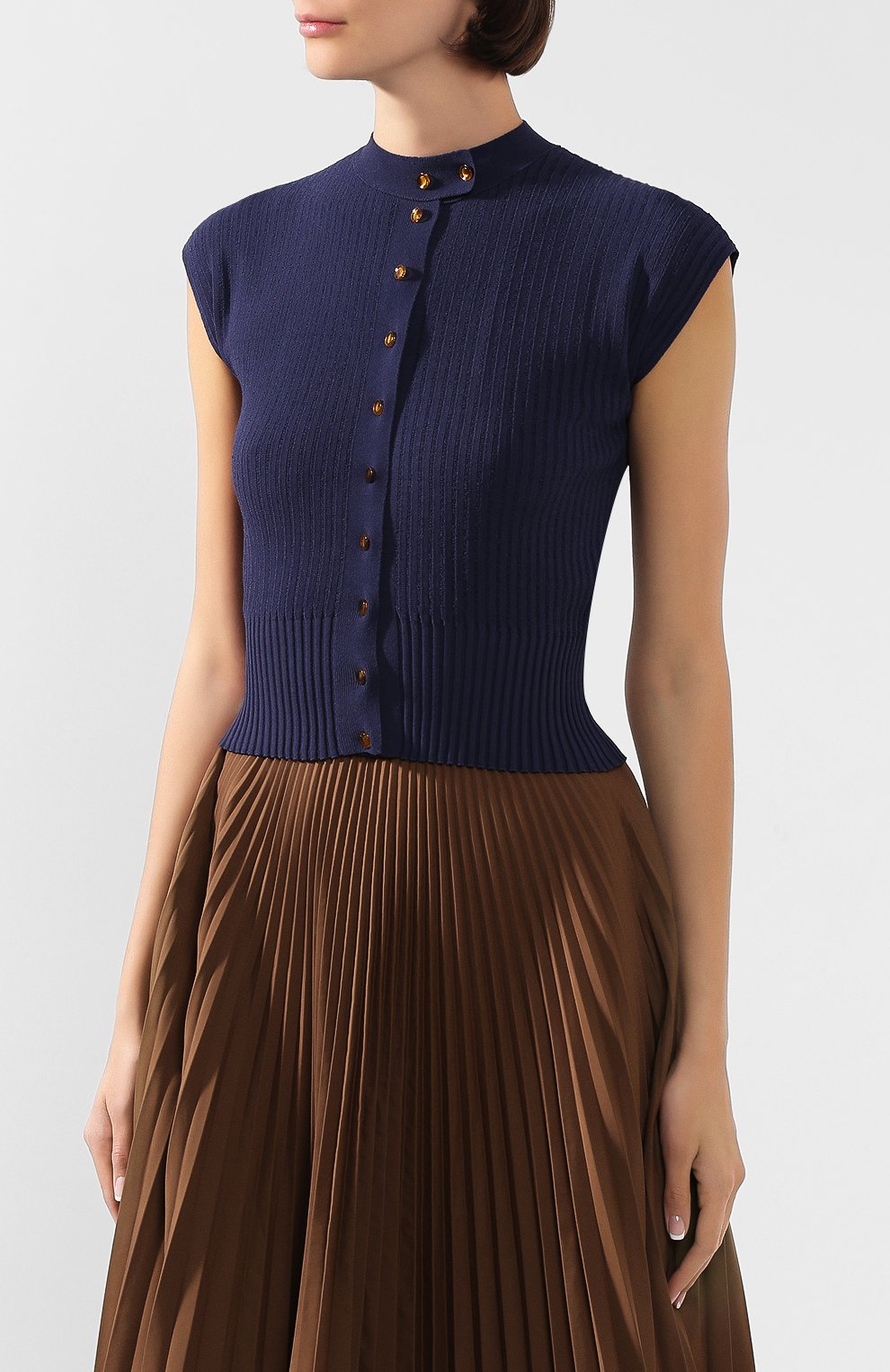 Топ из вискозы GIORGIO ARMANI, арт. 3HAE05/AM37Z, фото 3