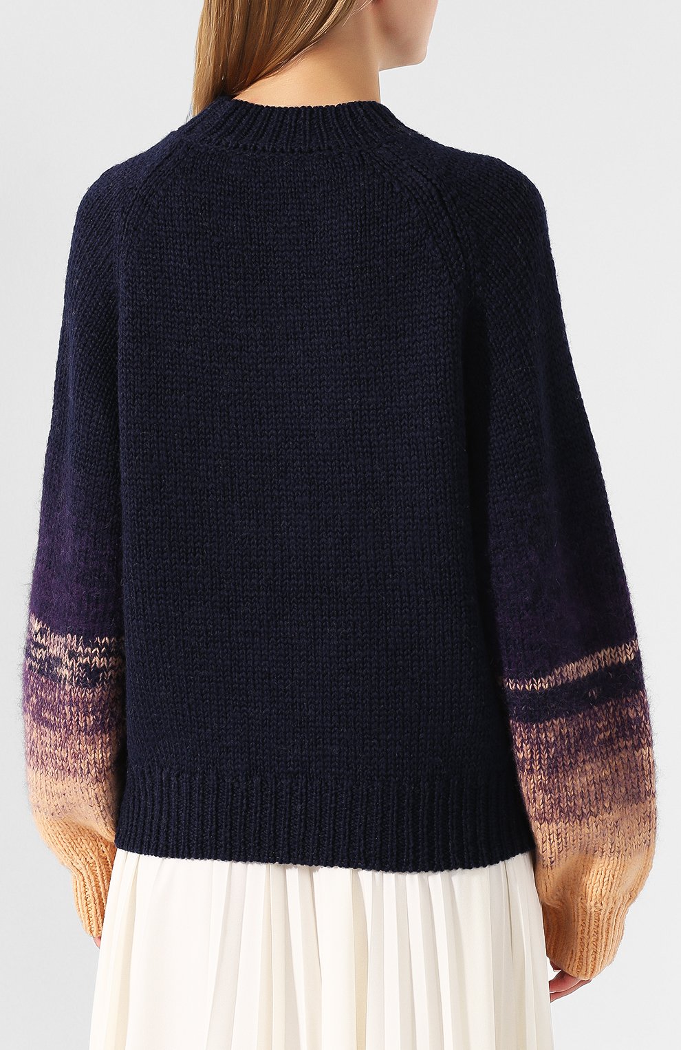 Шерстяной свитер DRIES VAN NOTEN, арт. 192-11257-8731, фото 4