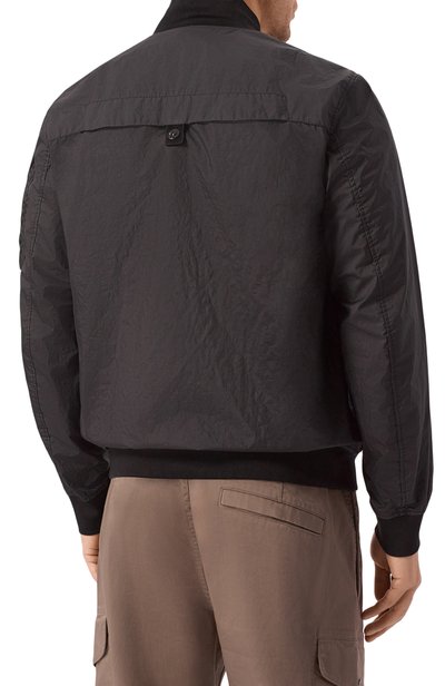 Бомбер STONE ISLAND черного цвета по цене 99500 руб., арт. K1S154100004/S0A21, фото 4 Бомбер STONE ISLAND, арт. K1S154100004/S0A21, фото 4