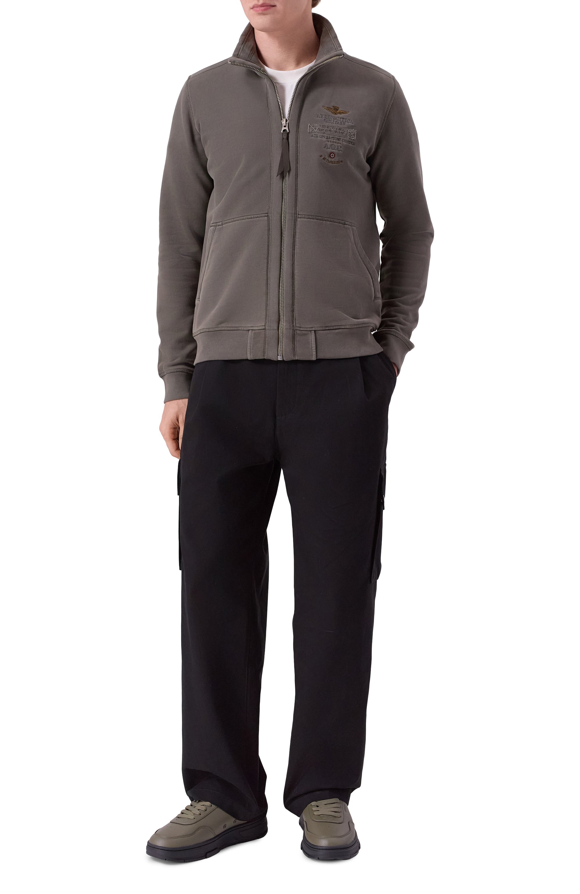 Хлопковая толстовка AERONAUTICA MILITARE, арт. FE2055UF00665, фото 2