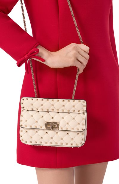 Женская сумка rockstud spike small VALENTINO, арт. 8W2B0123/NAP