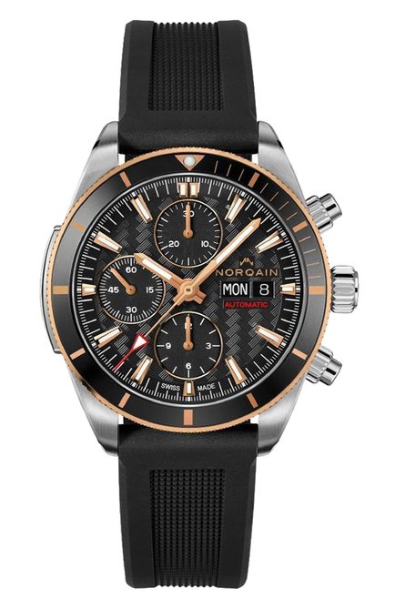 Мужские часы adventure sport chrono day/date NORQAIN бесцветного цвета, арт. N1500GA1IC/B153/15BR.18SD | Фото 1 (Нос: Не проставлено; Региональные ограничения белый список (Axapta Mercury): Не проставлено)