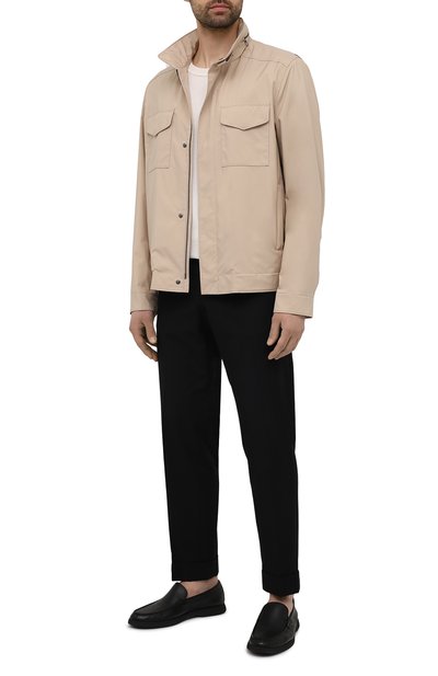 Кожаные лоферы BOSS черного цвета по цене 27300 руб., арт. 50454965, фото 2 Кожаные лоферы BOSS, арт. 50454965, фото 2