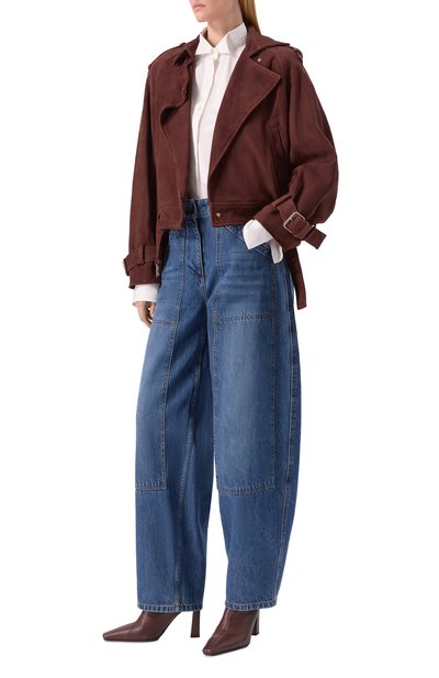 Замшевая куртка ERIKA CAVALLINI, арт. P5SW69, фото 2