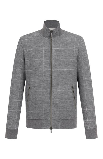 Мужской толстовка из шерсти и хлопка CAPOBIANCO, арт. 19M464.QF00.