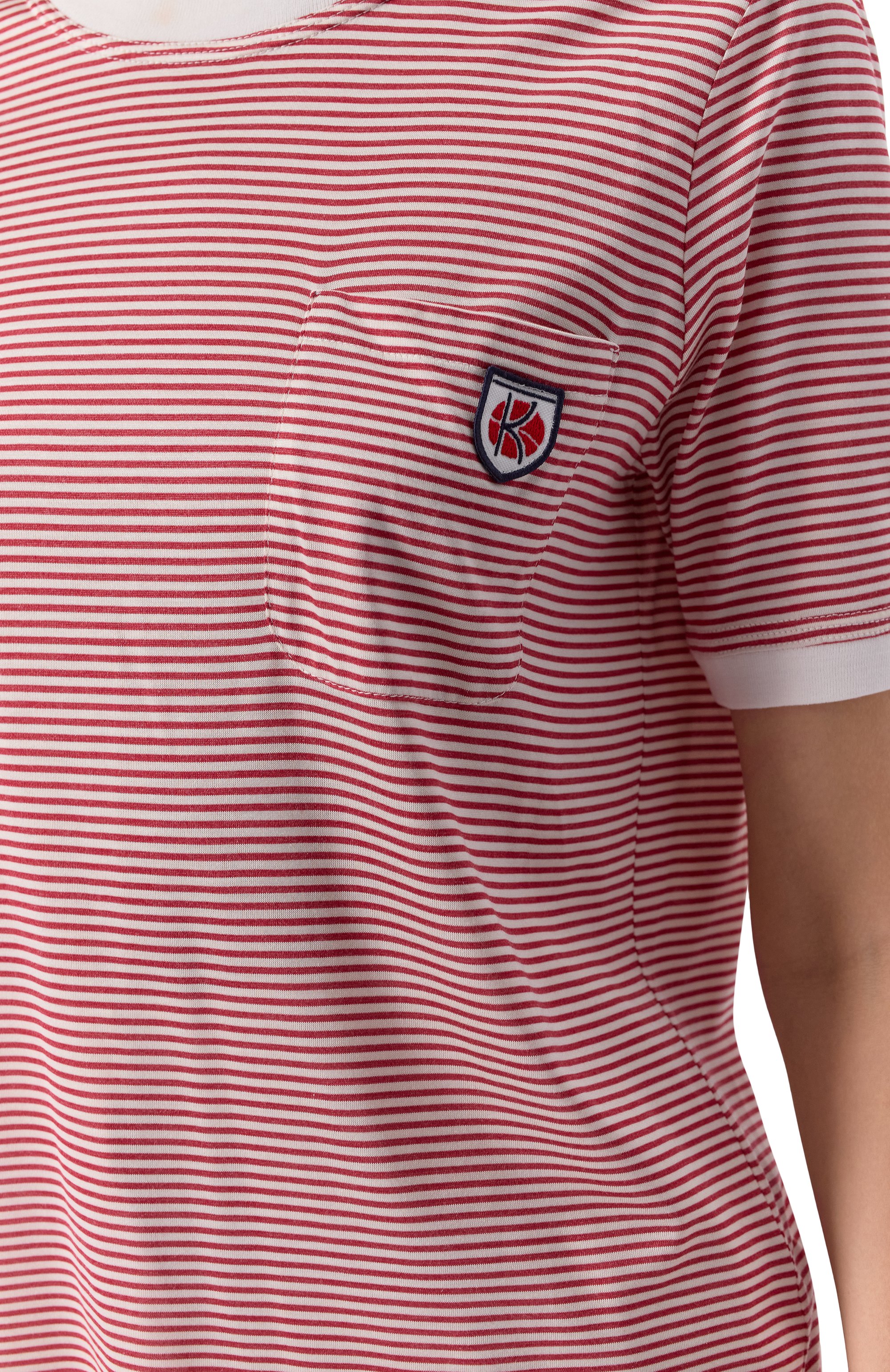 Шелковая футболка KITON, арт. D59441K0922E02, фото 5