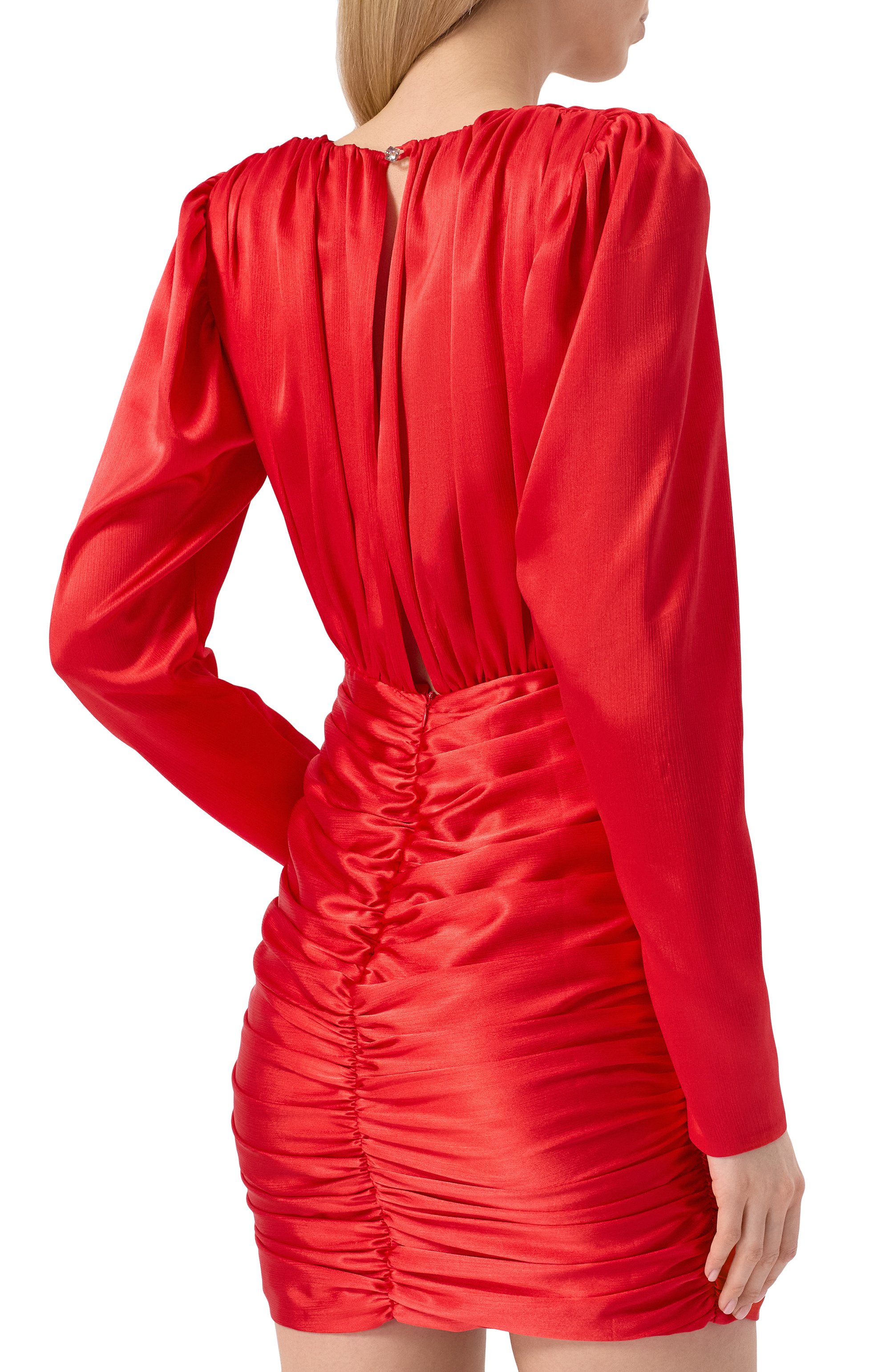 Атласное платье SASHA KIM, арт. УТ-00001616, фото 4