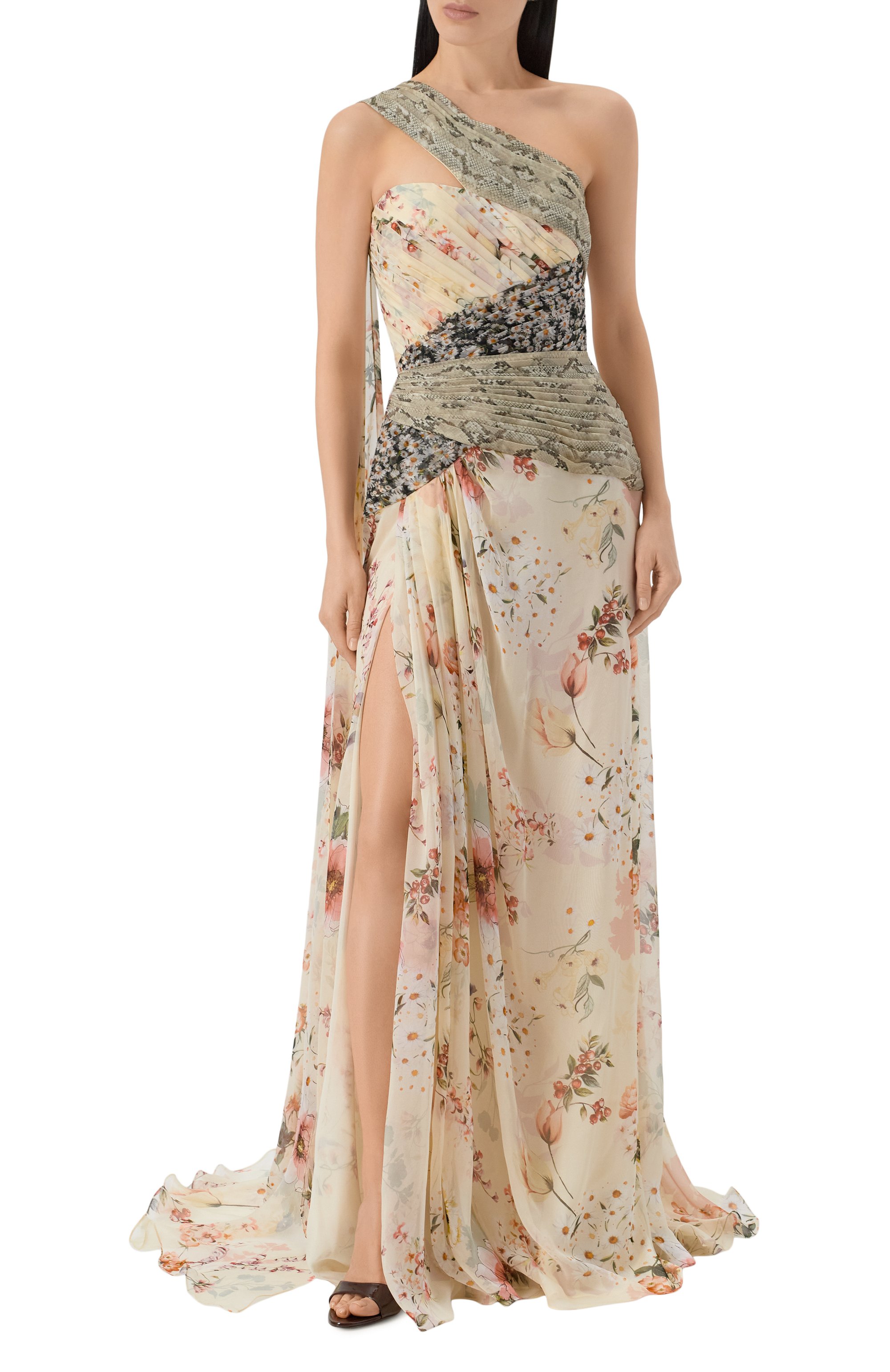 Шелковое платье ELIE SAAB, арт. D1220PS26/CH010, фото 2