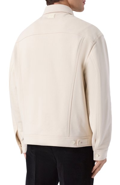 Хлопковая куртка-рубашка DOLCE & GABBANA, арт. G9BKBT/HU705, фото 4