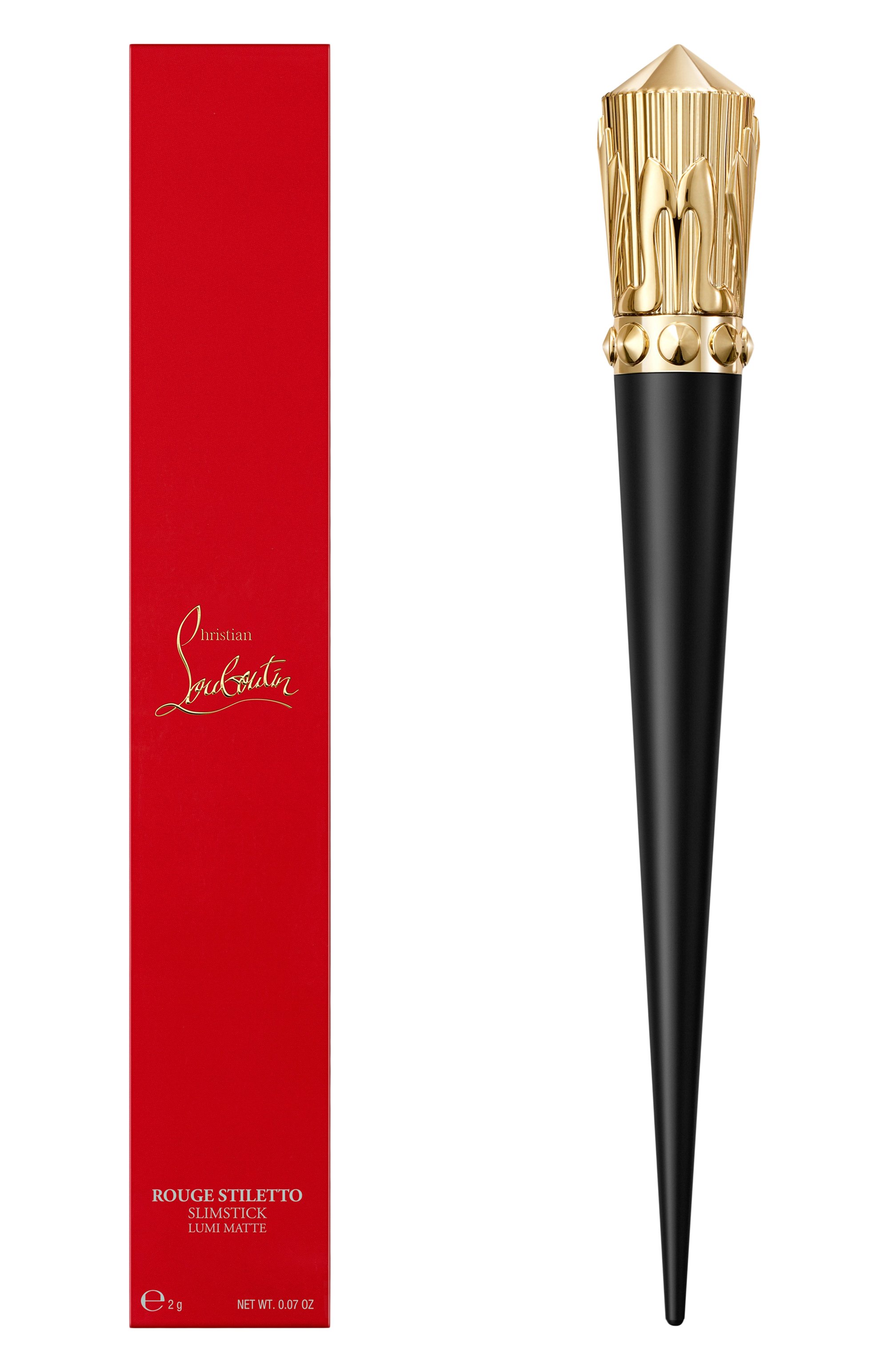 Матовая помада для губ rouge stiletto lumi matte, оттенок  supra plum 228l (2g) CHRISTIAN LOUBOUTIN, арт. 8435415077743, фото 4