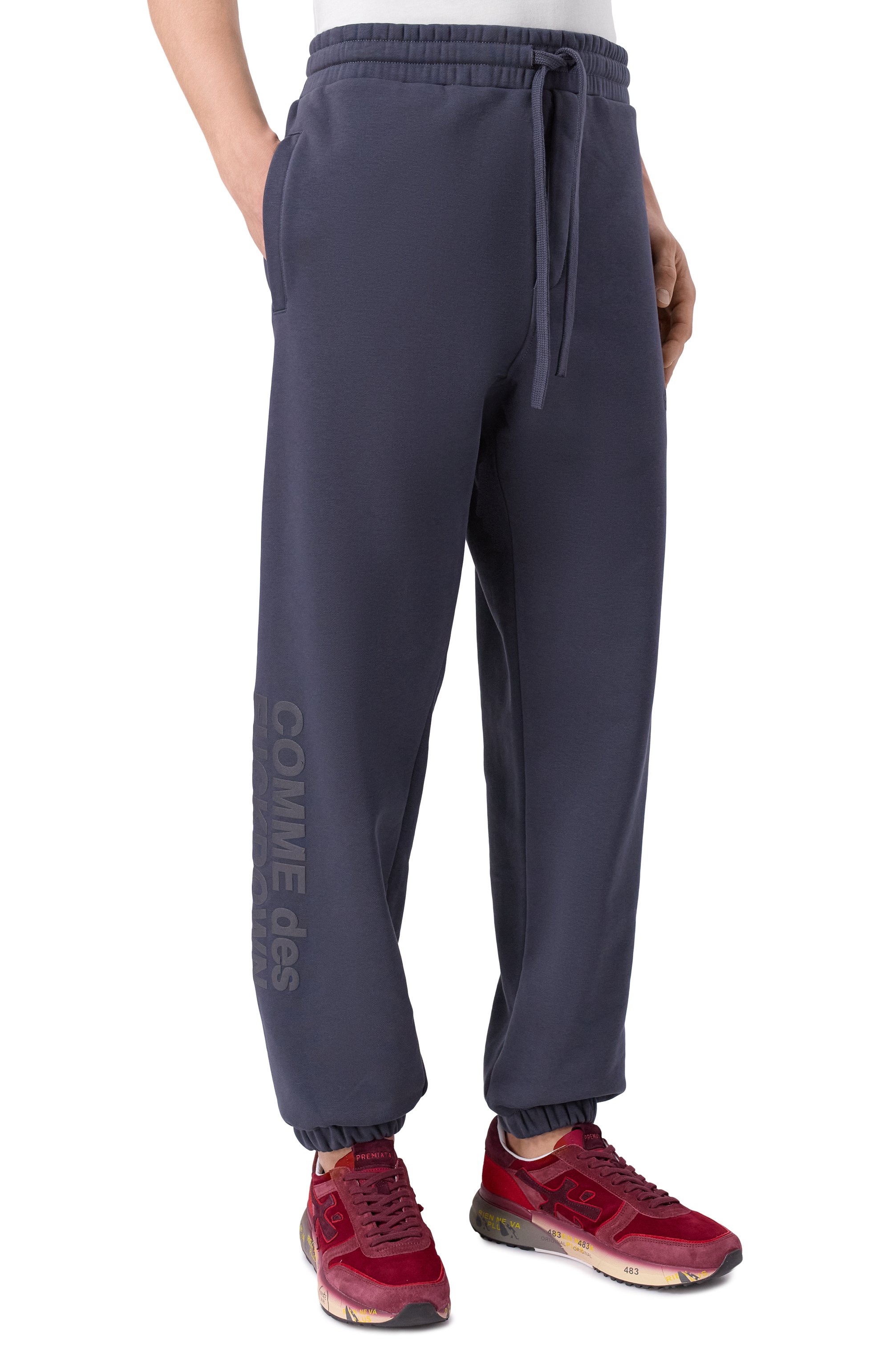 Хлопковые джоггеры COMME DES FUCKDOWN, арт. CFABM01734,  фото 3