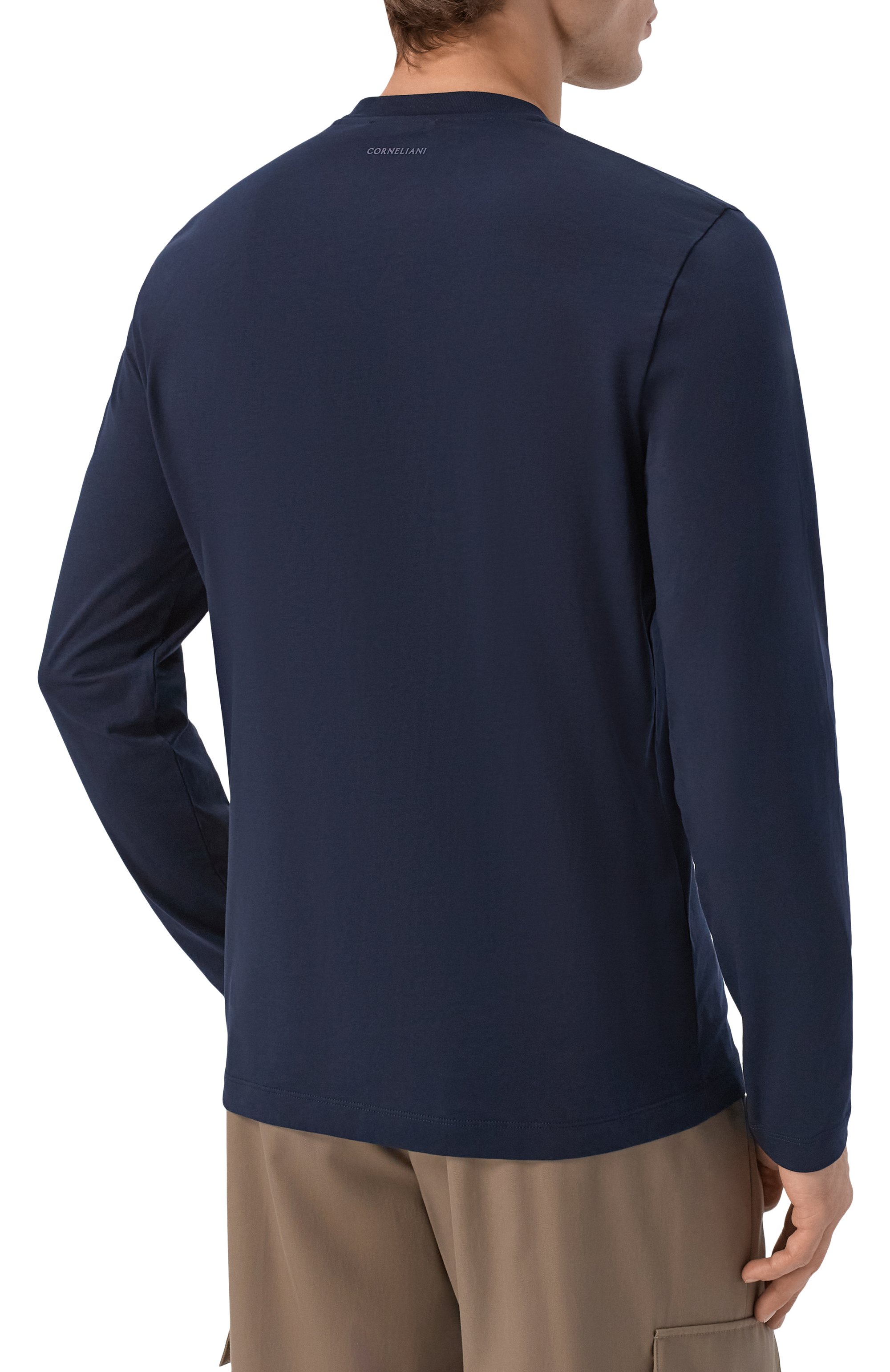 Хлопковый лонгслив CORNELIANI, арт. 28G570/2A25022, фото 4
