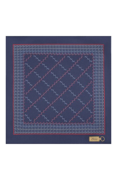 Шелковый платок ZILLI, арт. 51200/HANDKERCHIEF, фото 3