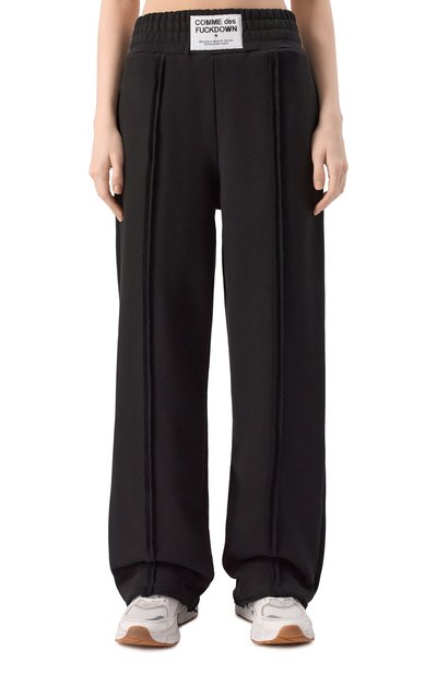 Хлопковые брюки COMME DES FUCKDOWN, арт. CFABW01364, фото 3
