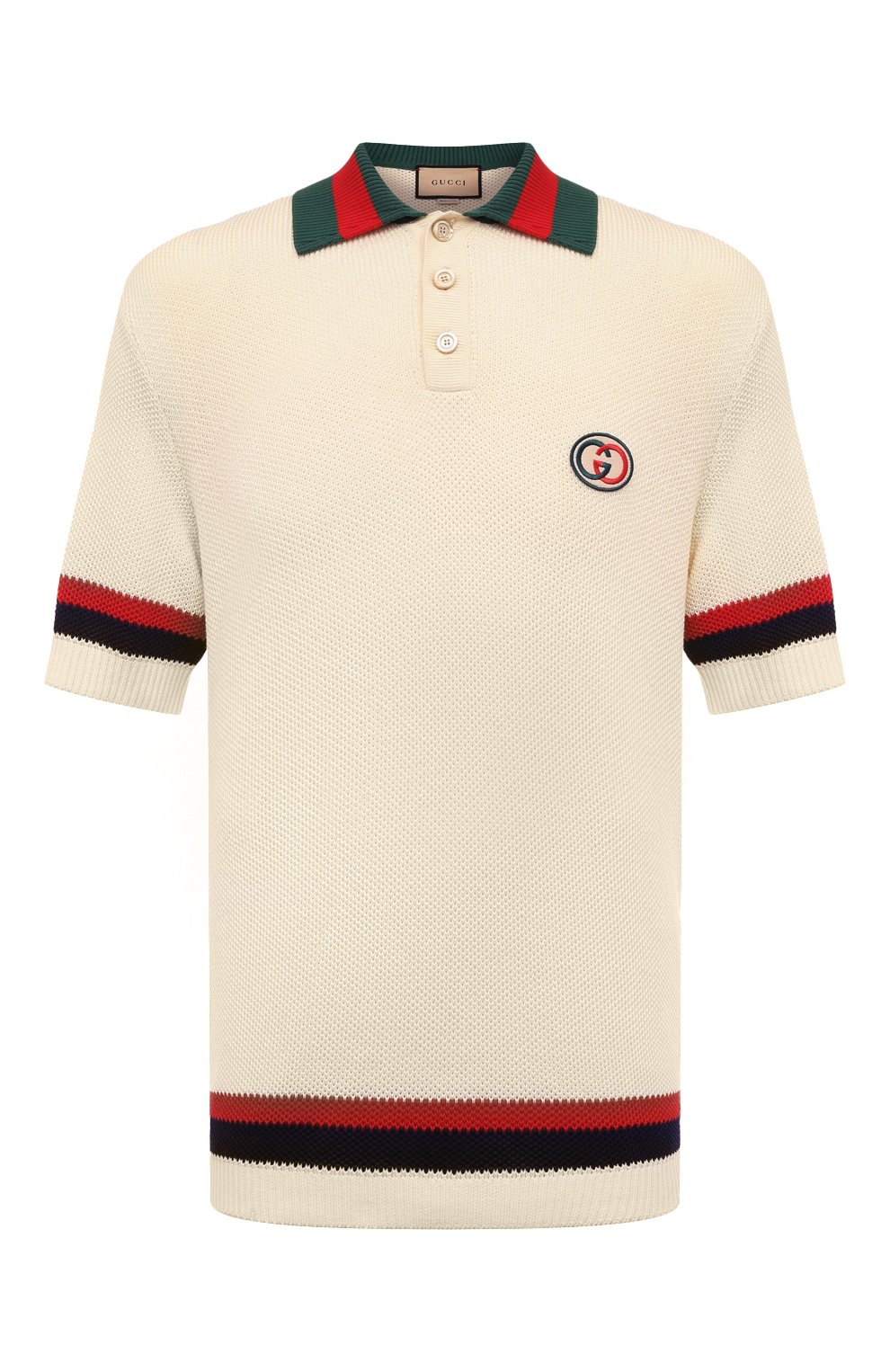Хлопковое поло GUCCI, арт. 739954/XKC90, фото 1