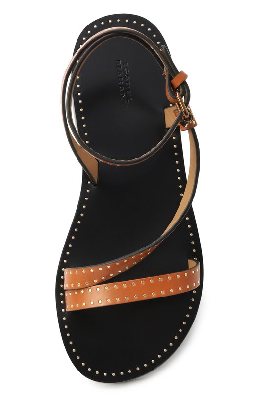 Кожаные сандалии Jopee Isabel Marant 25P/SD0228FA-C1B05S Коричневый  25P/SD0228FA-C1B05S Фото 6