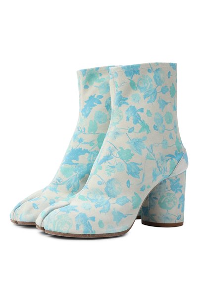 Женские замшевые ботильоны tabi MAISON MARGIELA, арт. S39WU0224/P7658