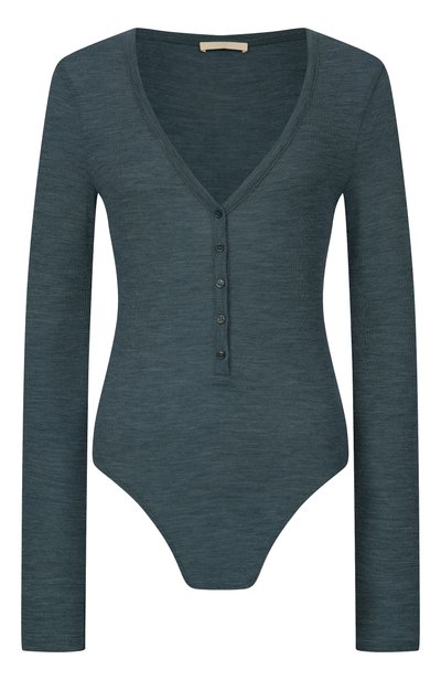 Женский боди из шерсти и шелка 12 STOREEZ, арт. 138853
