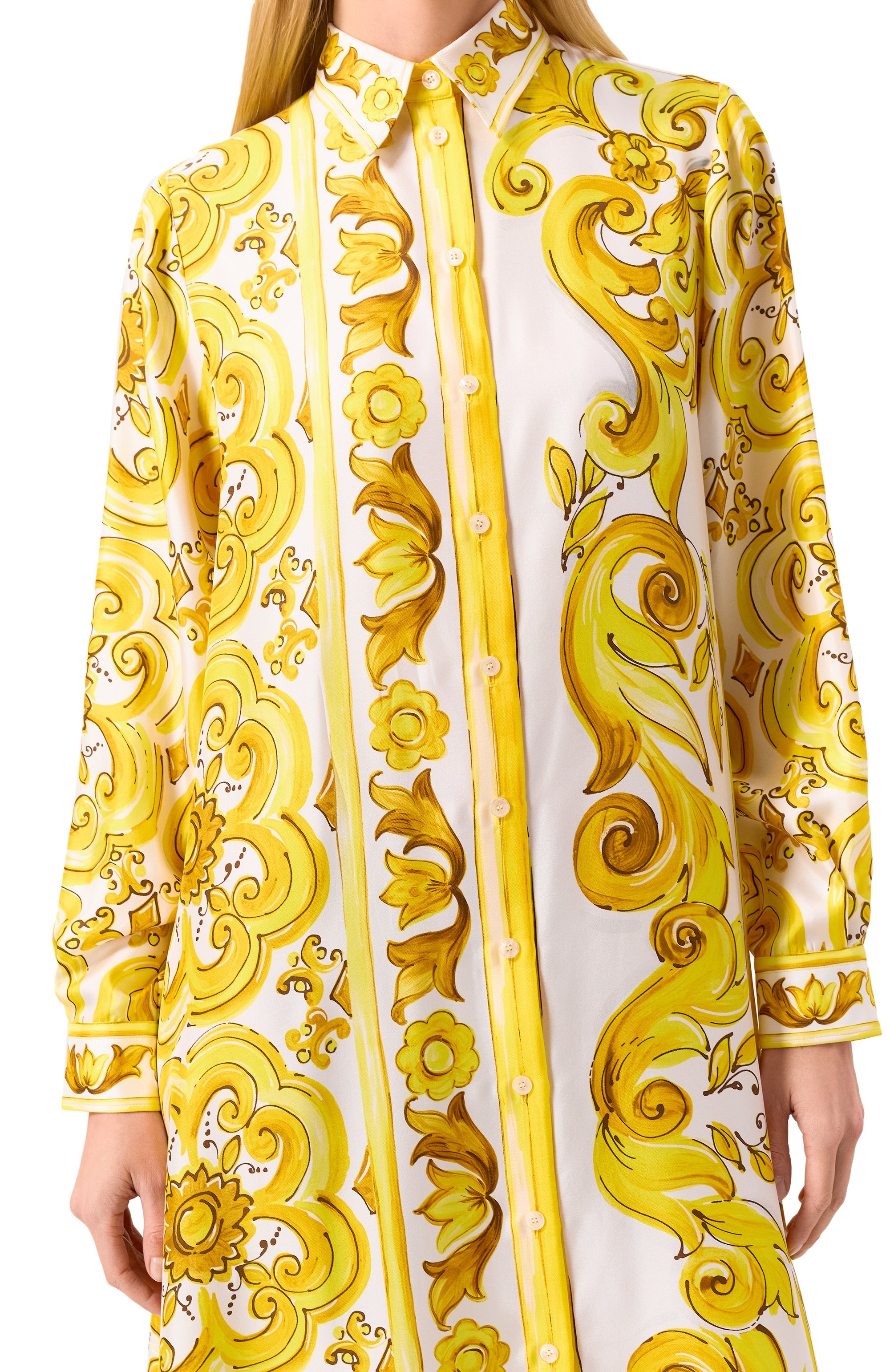 Шелковое платье DOLCE & GABBANA, арт. F6JDET/HI1TK, фото 5