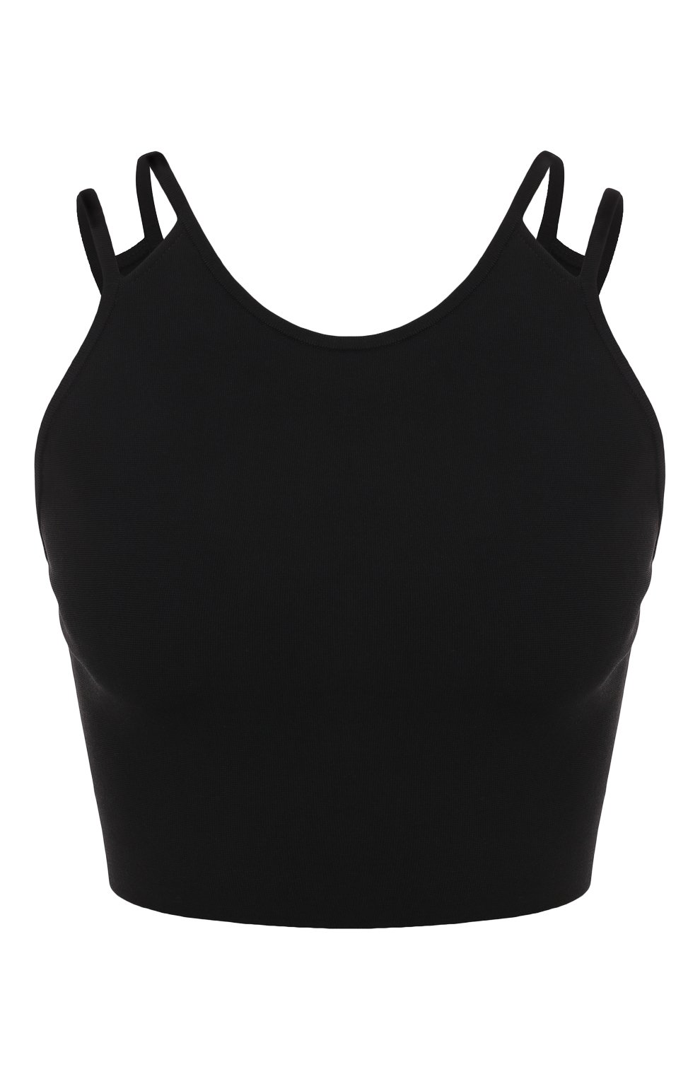 Топ из вискозы MRZ черного цвета по цене 37600 руб., арт. S23-0045, фото 1 Топ из вискозы MRZ, арт. S23-0045, фото 1