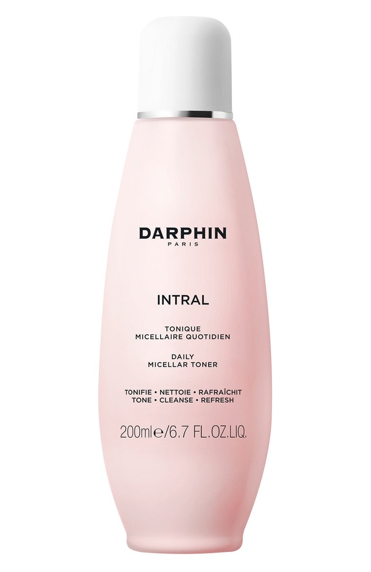 Мицеллярный тоник intral daily micellar toner (200ml) DARPHIN бесцветного цвета, арт. DCMK-01 | Фото 1 (Региональные ограничения белый список (Axapta Mercury): Не проставлено; Нос: Не проставлено; Тип продукта: Мицеллярная вода; Назначение: Для лица)