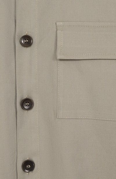 Куртка-рубашка из вискозы и льна PAOLO PECORA MILANO, арт. PP4186, фото 3